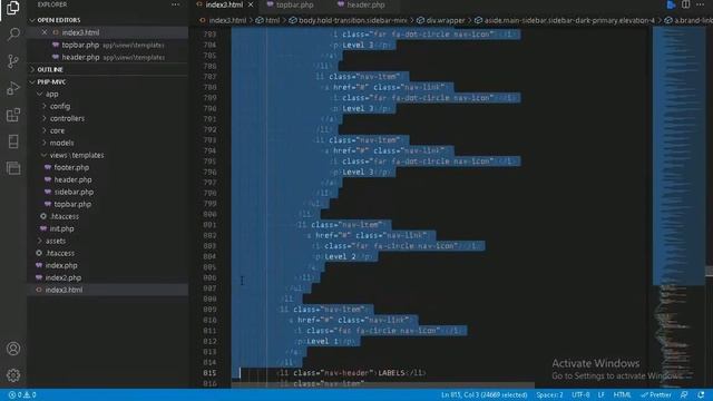 (#2 Install Template) Ternyata Sangat Mudah Membuat Aplikasi Mneggunakan PHP MVC CRUD Untuk Pemula смотреть онлайн
