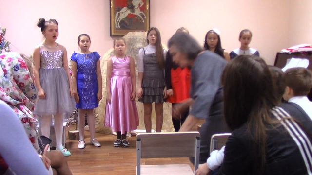 Дети воскресной школы Свято-Георгиевского храма, Челябинск, Колядка смотреть онлайн