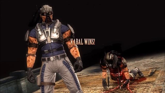Mortal Kombat 9 Kabal Fatality 1, 2, Stage And Babality (HD) смотреть онлайн