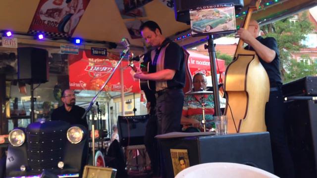 Gints Zilinskis at Rockabilly House - Riga July 2014 смотреть онлайн