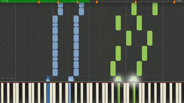 Megalovinia UNDERTALE OST 100 synthia piano tutorial смотреть онлайн