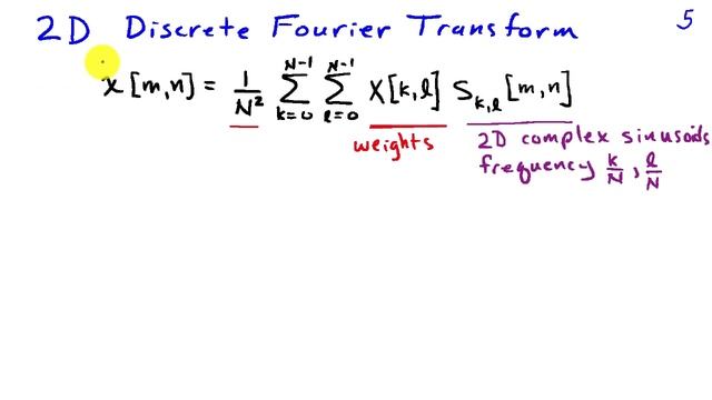 The Two-Dimensional Discrete Fourier Transform смотреть онлайн