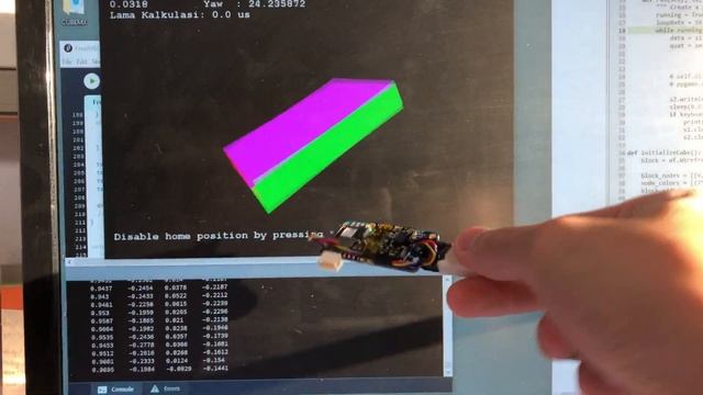 Extend Kalman Filter (EKF) for a 9-DOF IMU (LSM9DS1) by Python смотреть онлайн