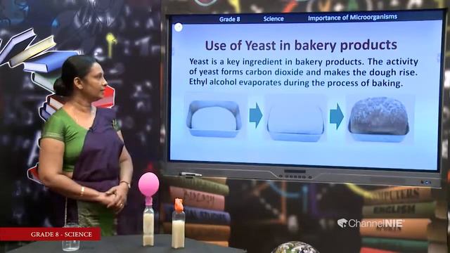 Grade 08 - Science (English Medium) Importance Of  Microorganisms - P 10