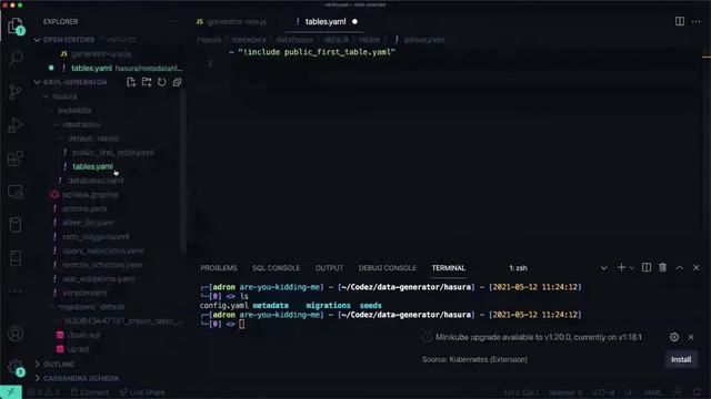 A Hasura Bit - How do you remove tables from Hasura once they're added to the metadata? смотреть онлайн