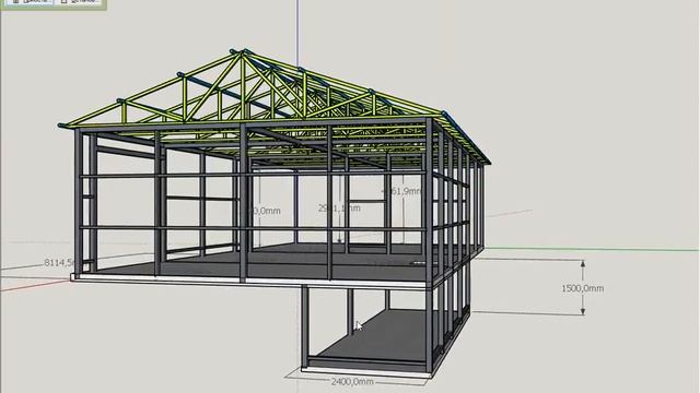 каркас гаража с навесом смотреть онлайн
