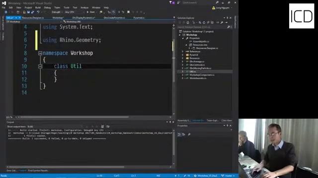 C# Scripting and Plugin Development for Rhinoceros and Grasshopper Long Nguyen Day 2 Part 2 смотреть онлайн
