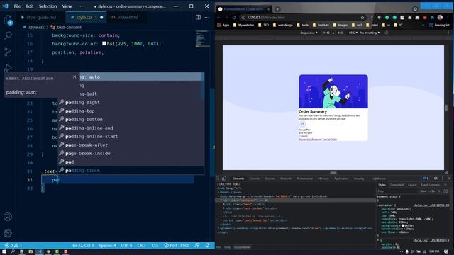Responsive Order Summary Component | Frontend Mentor Challenge | Day 1 смотреть онлайн