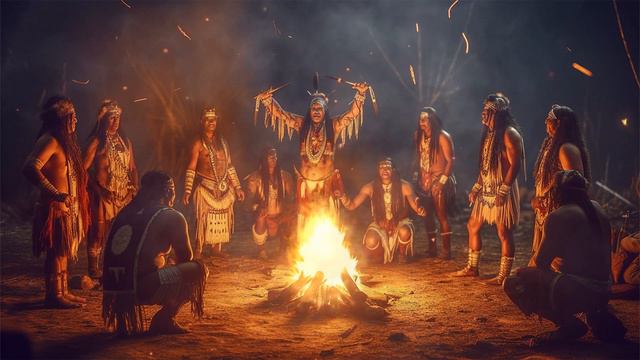 Tribal Prehistoric Shamanic Ambient Music - Shaman Drum Journey & Gong For DEEP TRANCE