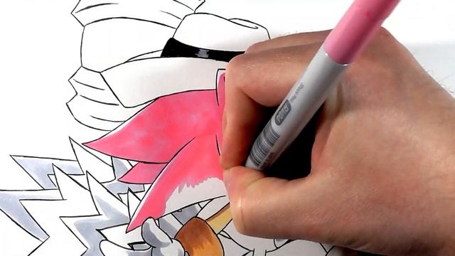 Drawing A Huge Sonic Superstars Combination! Sonic, Tails, Knuckles, Amy, Fang, Trip смотреть онлайн