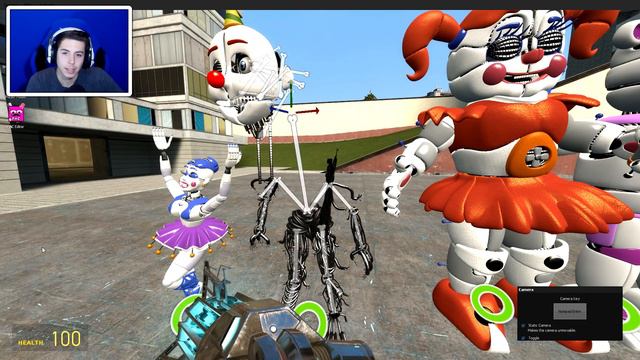 GMOD FNAF SISTER LOCATION Pill Pack Animation Funny Moments! смотреть онлайн