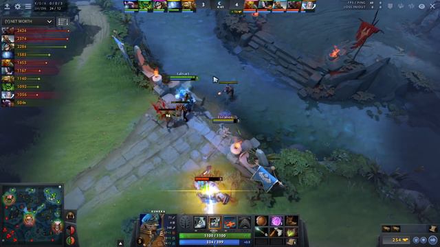 Attacker! 300 IQ BEST KUNKKA PLAYER