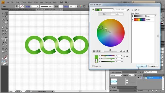 How To Create a Logo in adobe illustrator - Adobe illustrator Zoom infinity Logo design Tutorial смотреть онлайн