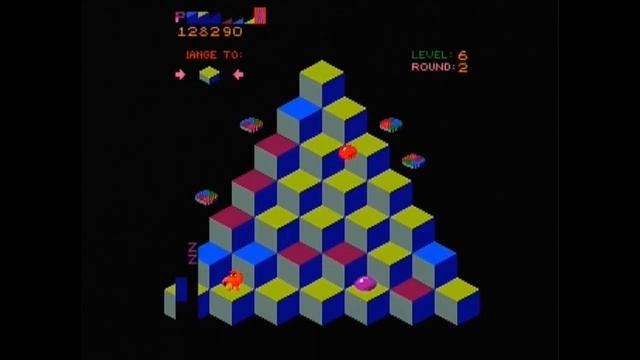 Q*BERT (ARCADE - FULL GAME) смотреть онлайн