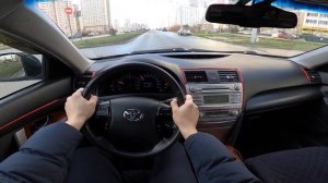 2008 Toyota Camry XV40 (2.4 AT) POV test drive