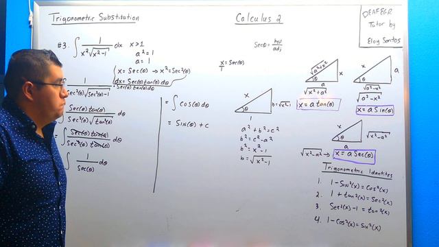 Trigonometric Substitution ASL explained смотреть онлайн