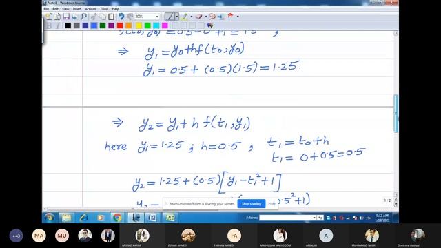 EULER METHOD and its solution on EXCEL sheet смотреть онлайн