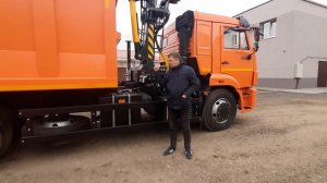 "Обзор КамАЗ 65115 ЛОМОВОЗ с ГМУ Велмаш VM10L74M!!! Машина которая может ВСЕ!!!"