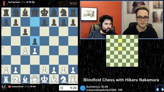 Blindfold Hand and Brain with Hikaru and Levy смотреть онлайн