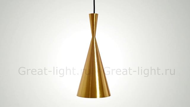 Beat Light Gold Collection by Tom Dixon смотреть онлайн