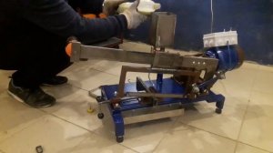 Механическая ножовка по металлу. Часть2. Homemade mechanical hacksaw. part 2.