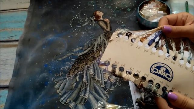 56. Вышивка крестом. Финиш Mirabilia Stargazer MD-88