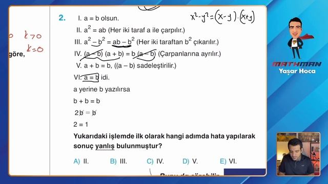 Set 11 TYT Etkili Matematik Soru Bankası Video Çözümü @yasarhocamathman смотреть онлайн