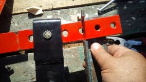 Усиление стандартной сцепки мотоблока ( устранение люфта сошки, плуга, окучника)