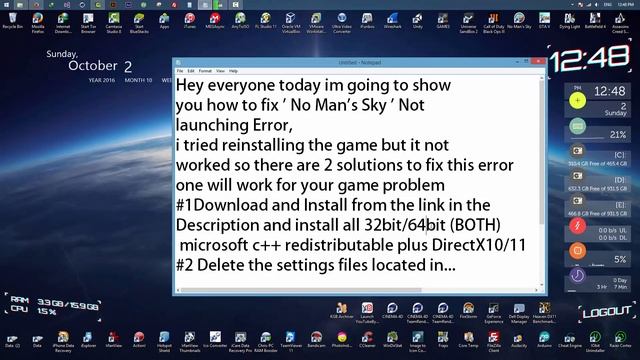 How to Fix No Man's Sky not Launching error смотреть онлайн