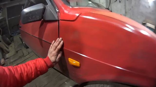 Как БЮДЖЕТНО ПОКРАСИТЬ авто за 100 руб своими руками (ВАЗ 2108 жигули бесплатный ремонт) смотреть онлайн