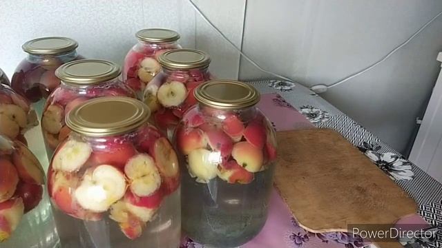 Как сварить яблочный компот на зиму без стерилизации смотреть онлайн