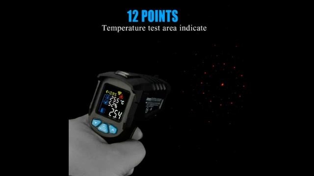 RICHMETERS 550PRO Digital infrared Thermometer laser Temperature смотреть онлайн