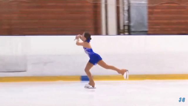 Полина Смекалина 2й спортивный произвольная программа Хрустальный 18.05.2018 смотреть онлайн