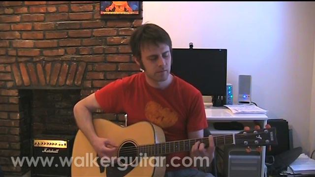 Green Grass - Tom Waits (guitar lesson with TAB) part 2 смотреть онлайн
