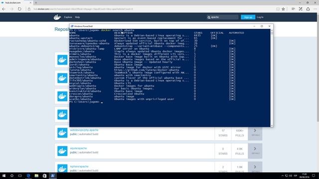 Imágenes en Docker Hub y Docker Search смотреть онлайн