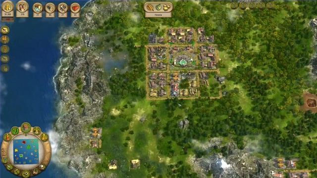 Nostalgic City builder Anno 1701 Part 1! -- Settling and setting up Basics! смотреть онлайн