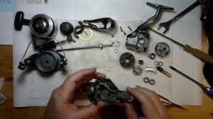 Катушка Shimano 05 Nexave 4000RB, задний фрикцион - ТО своими руками (катушка для левши).