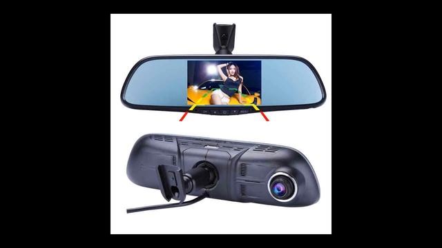 зеркало видеорегистратор с камерой заднего Jansite