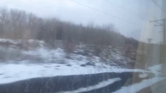 Средняя полоса России из окна электрички смотреть онлайн