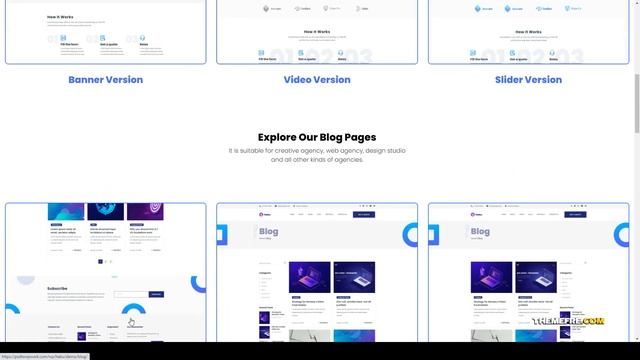 Habu - Creative Agency WordPress Theme professional startup Easy Create Website смотреть онлайн