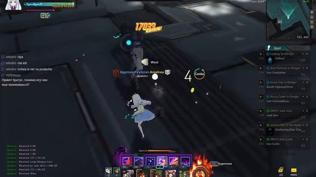 Soulworker фарм, рейды, общение