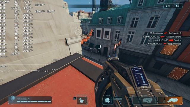 Hyper Scape (Open Beta). FPS Test Nvidia GeForce GT 1030 (INTEL Xeon E5-2630v2) смотреть онлайн