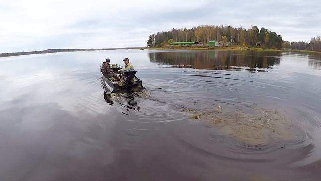 Как выйти на глиссер на металлической лодке. Настройка ПЛМ болотохода Бурлак. смотреть онлайн