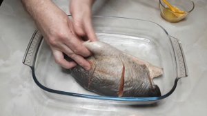 Форель в духовке целиком, очень сочная и очень нежная!