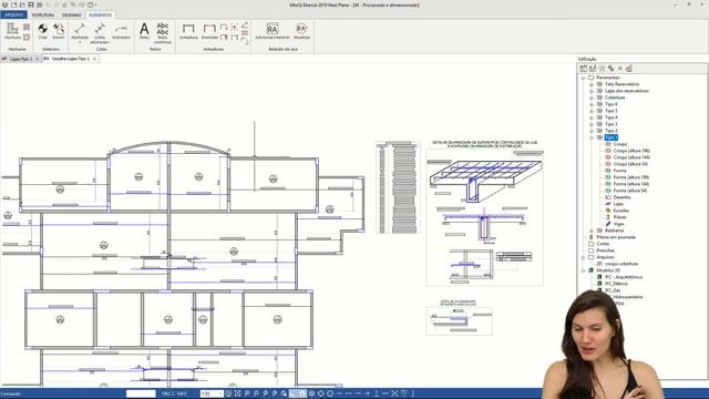 Projetos estruturais em BIM com produtividade e segundo as normas смотреть онлайн