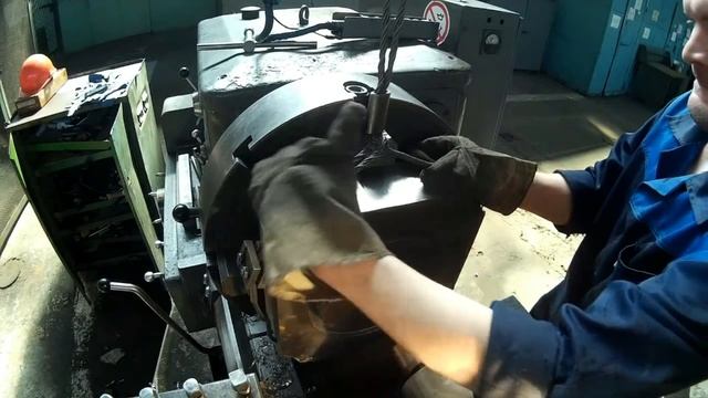 Станок 1м63.Изготовление детали ,,цилиндр,, смотреть онлайн