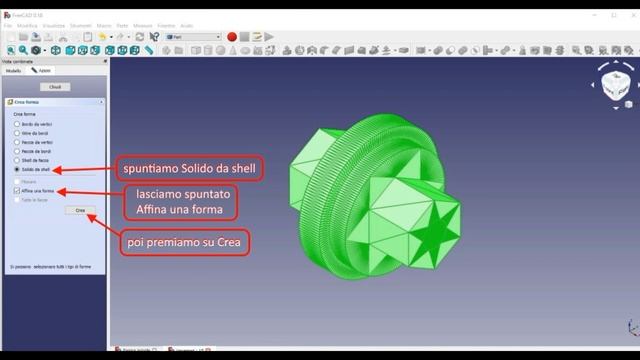 Convertire un File da STL a STEP con FreeCAD e 3D Builder смотреть онлайн
