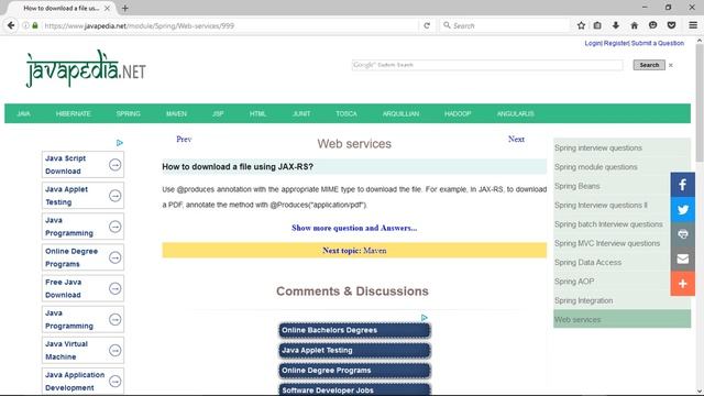 How to download a file using JAX-RS?
| javapedia.net смотреть онлайн