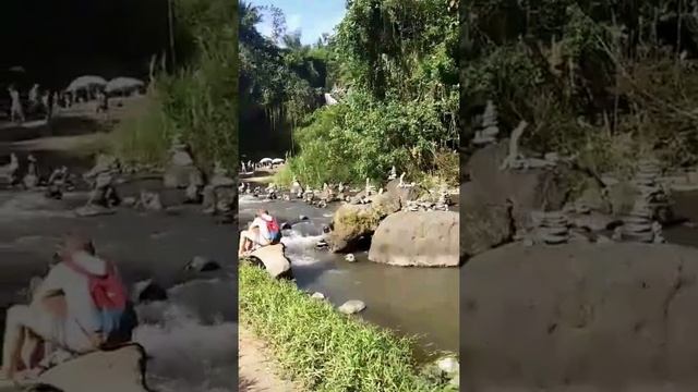 BEST Bali Waterfall : Tegenungan Waterfall Gianyar Bali #shorts смотреть онлайн
