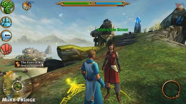 Celtic Heroes 3D Open World MMORPG Gameplay Android iOS смотреть онлайн